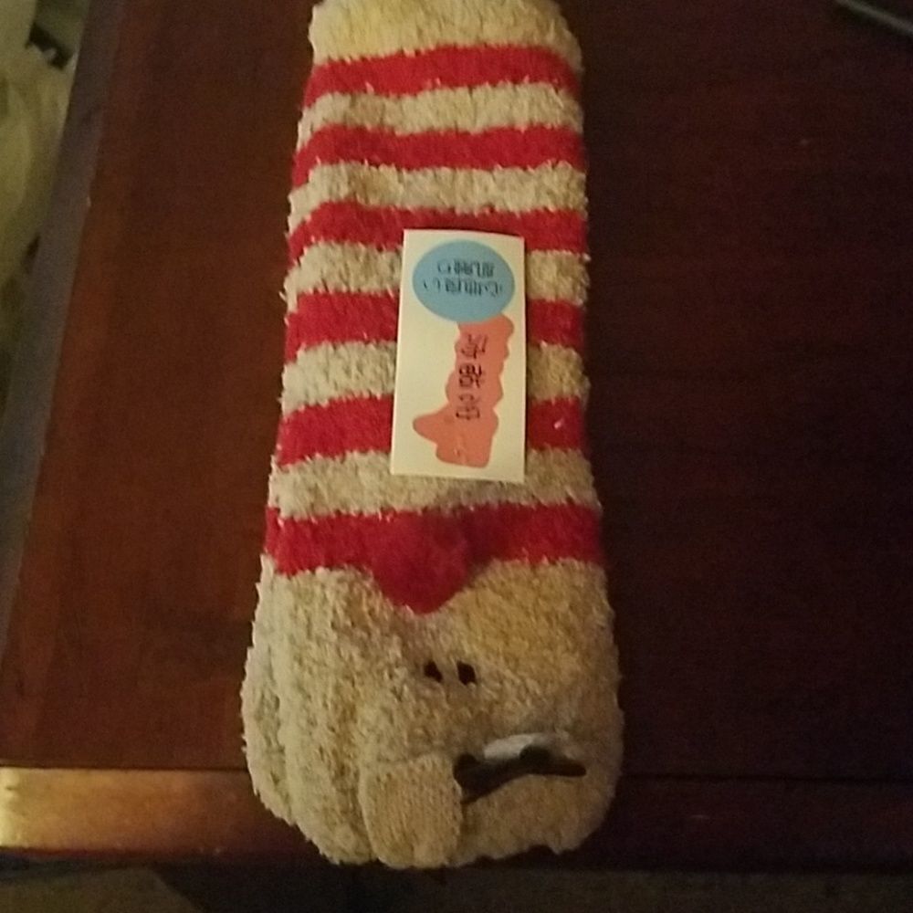 Reindeer socks - Picture 2 of 2